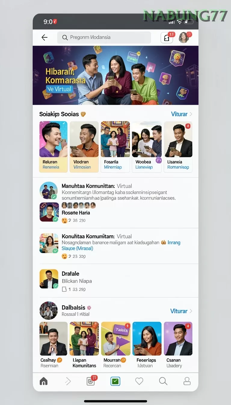 Cuplikan layar POSJITU — menu navigasi